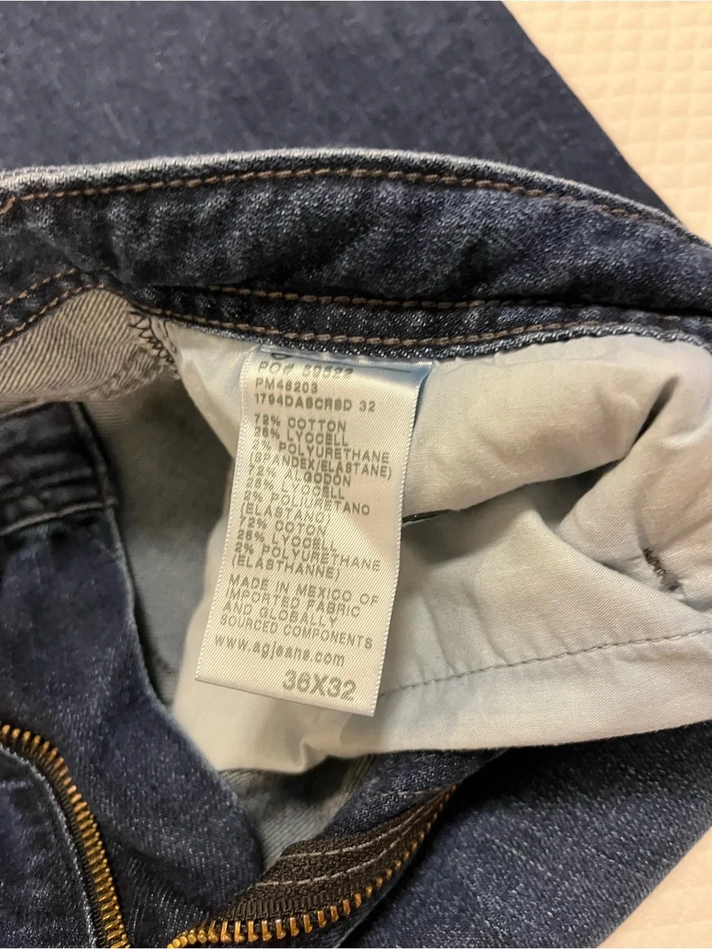 AG Adriano Goldschmied Everett Dark Wash Jeans 36x31